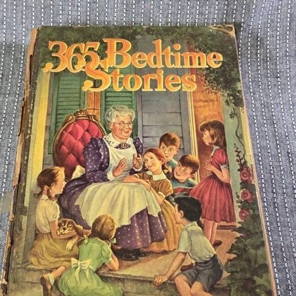 Vintage 365 Bedtime Stories, Nan Gilbert, Whitman Publishing Company, 1955, - Picture 1 of 6